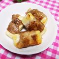 めみたん☆'s cooksnap of when they made はんぺんにバラ肉巻いちゃいました(^^).