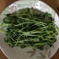 クック1FX93J☆'s cooksnap of when they made 簡単！豆苗のピリ辛ガーリックソテー.