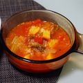 単★伝's cooksnap of when they made 余った野菜で。鶏肉のトマト煮.
