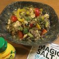 Cookみつ's cooksnap of when they made おいしく減塩！雑穀米と野菜のサラダ♪.