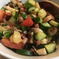 菜鳳子's cooksnap of when they made タコときゅうりのマリネ.