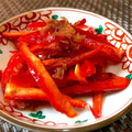 razrez's cooksnap of when they made とっても簡単★赤ピーマンのマリネ.