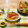 ももいろさくら's cooksnap of when they made 白菜キムチとパプリカの生姜ゴマ油和え.