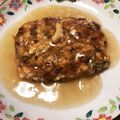 ヒイラギソース's cooksnap of when they made 鯖の味噌煮缶であんかけ豆腐ハンバーグ♡.
