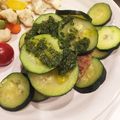 ぱぴぷゆい's cooksnap of when they made ズッキーニバーグ♡バジルソース.