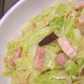 +PeaNUTS+'s cooksnap of when they made 春キャベツとベーコンのペペロン風スパ☆.