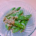 美食家☆ギョロたん's cooksnap of when they made ☺スナップエンドウのウマ味噌あえ☺.