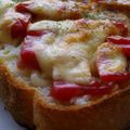 にゃぁくん's cooksnap of when they made トーストで☆簡単ピザ風☆.