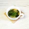 ウメ吉さん's cooksnap of when they made 白ネギと玉葱の味噌汁★.
