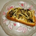 夢夢555's cooksnap of when they made おひとりさまの海苔わさトースト.