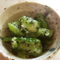 おこぴ's cooksnap of when they made 超簡単おつまみ☆黒ごまきゅうり.