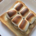ちょこ05's cooksnap of when they made マシュマロ バナナ トースト.