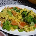 新妻あや's cooksnap of when they made 簡単！☆トマトとブロッコリーのオム炒め☆.