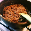 ゆみっち20's cooksnap of when they made トマトミートソース(旬生トマトで作る).