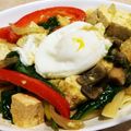 ※Kei's cooksnap of when they made 冷製レッドカレーカルボナーラ。激辛！.