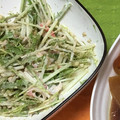 ゆうきいた's cooksnap of when they made 水菜と三つ葉のマヨごまサラダ.