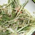 ゆうきいた's cooksnap of when they made カニカマと水菜の簡単サラダ.
