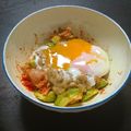 choco♪w's cooksnap of when they made やみつき！ネバ辛アボカド☆.
