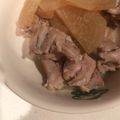 ☆hironon☆'s cooksnap of when they made レンジで☆大根と鶏もものめんつゆ煮.