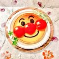 ふわとろくり～み～'s cooksnap of when they made コストコ チーズケーキ アンパンマン.