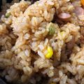 kumaco0517's cooksnap of when they made 【簡単】炊飯器でケチャップライス.
