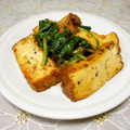＠迷子＠'s cooksnap of when they made 簡単ほうれん草と厚揚げの味噌炒め.