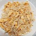 うめ介's cooksnap of when they made 胡麻たっぷり♡もやしと油揚げの胡麻酢和え.
