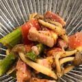 にしこんこん's cooksnap of when they made ＊トマトがおいしいおかずサラダ＊.