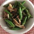 すぎすぎばぁ's cooksnap of when they made いんげんとしめじのごま和え.