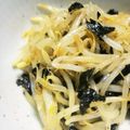 mintkunママ's cooksnap of when they made レンジで簡単♬もやしと海苔のナムル♬.
