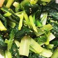 ルルちゃんmam's cooksnap of when they made 小松菜のナムル.