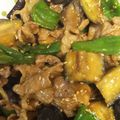 クックRBGCGA☆'s cooksnap of when they made 豚茄子ピーマンのにんにく味噌炒め.