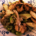 さとあり！'s cooksnap of when they made 鶏肉とぎんなんの中華風炒め☆.