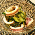 ｙｏｕ５'s cooksnap of when they made いかと胡瓜の中華風和え.