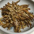 yummy?'s cooksnap of when they made ごぼうの甘辛和え♪クセになる食感.