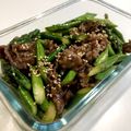 nacco2723's cooksnap of when they made 牛肉とアスパラガスのオイスターソース炒め.