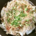 つね竹城's cooksnap of when they made フライパンde蒸し豚！梅ポン酢ソース.