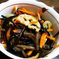 ちぃ(･･★)'s cooksnap of when they made ひじきとれんこんのきんぴら.