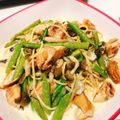 クックCSQC81☆'s cooksnap of when they made ほうれん草と鶏肉の豆乳クリームパスタ.