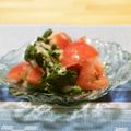 ももいろさくら's cooksnap of when they made モロヘイヤとトマトの塩麹和え～山葵風味～.