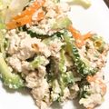 mami♪123's cooksnap of when they made ゴーヤと豆腐とトマトの簡単サラダ.