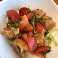 かおり85's cooksnap of when they made トマトと唐揚げのねぎポン和え.