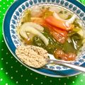 ふたごゆき's cooksnap of when they made 塩セロリとトマト♡レタスのスープ.