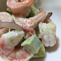 ♥︎atk♥︎'s cooksnap of when they made 小エビとアボカドのわさびマヨネーズサラダ.