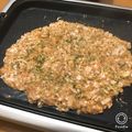 ひできよこ's cooksnap of when they made 明太子もちチーズもんじゃ.