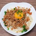 みかんたろう＊'s cooksnap of when they made 台湾まぜうどん.