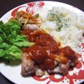 1960's cooksnap of when they made 簡単＊鶏モモ肉の洋風トマチーズ.