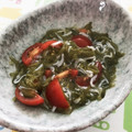 ゆうちゃんシェフ's cooksnap of when they made 《簡単♪小鉢》トマトと しらすdeめかぶ.
