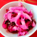 シマシマリス's cooksnap of when they made 紫白菜と柚子の浅漬け♡.