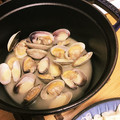 yuki7mizu's cooksnap of when they made 簡単おつまみ♡アサリのワイン蒸し♪.